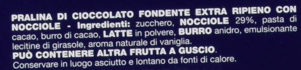 Baci Perugina Autografi d'Amore Cioccolatini Ripieni al Gianduia e Nocciola Intera - Scatola Cuore, 171 g