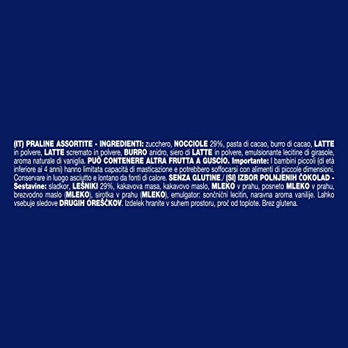 Baci Perugina Cioccolatini Assortiti Ripieni al Gianduia e Nocciola Intera - 200 gr