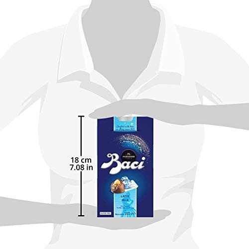 BACI PERUGINA LATTE Cioccolatini al latte ripieni al gianduia e nocciola intera 200g