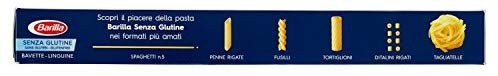 Barilla Pasta Bavette, Pasta Lunga Dietetica di Mais Bianco, Mais Giallo e Riso, Senza Glutine - 400 gr