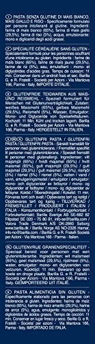 Barilla Pasta Senza Glutine Fusilli Gluten Free, 400 Gr