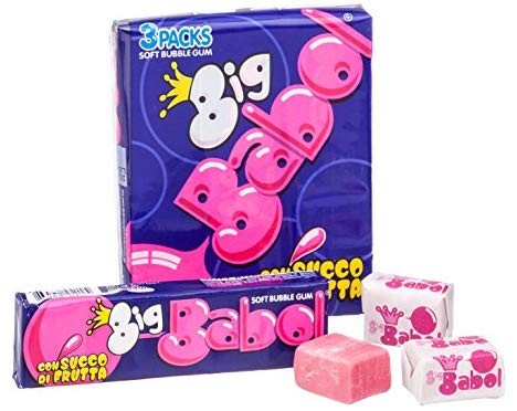 Big Babol Tutti Frutti Gomma da Masticare - 114 gr