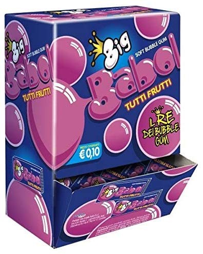 Big Babol Tutti Frutti Mono x 200 pz