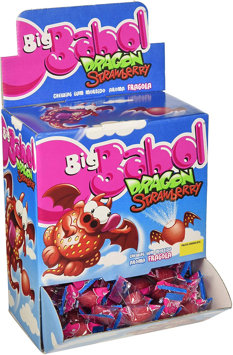 BIG BABOL TUTTIFRUTTI STICK 24 PEZZI CHEWIN GUM