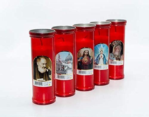 Ceri VOTIVI T50 - Pezzi 30 - Durata 2,5 Giorni - LUMINI - Candele