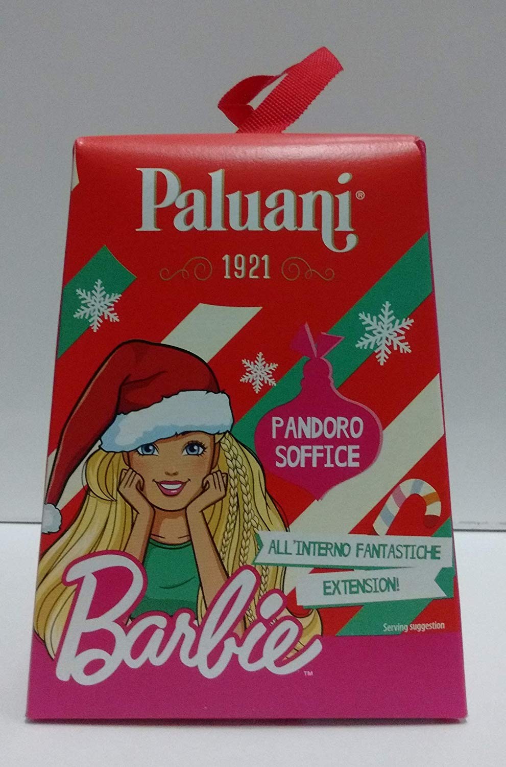 PANDORO VERONA MINI SOFFICE PALUANI BAMBINE BARBIE 80gr + CON SORPRESE EXTENSION