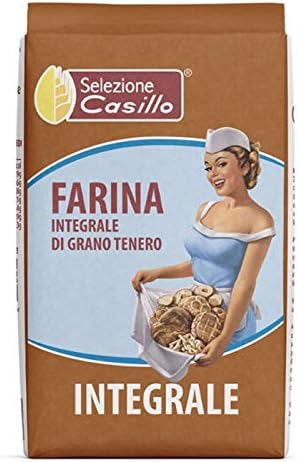 Selezione Casillo - Farina INTEGRALE di Grano Tenero da 5 Kg