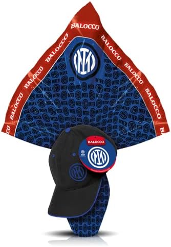 Zeus Party Balocco Inter Uovo Ufficiale al Cioccolato Finissimo a Latte con Sorpresa e Cappello 320g - Uova Pasqua 2023