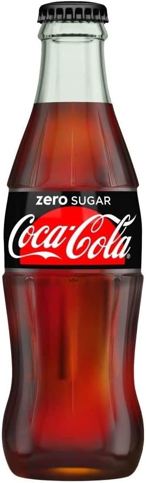 Coke Zero NRB Splits, 24 bottiglie da 20 cl, Coca-Cola Zero Sugar è la nostra coca senza zucchero,