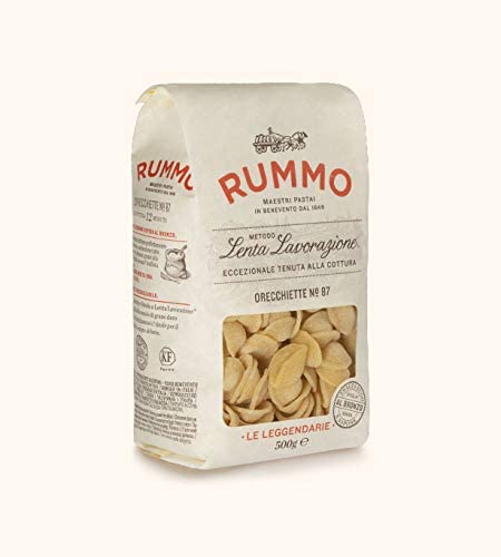Rummo - Linea Leggendarie - Orecchiette n.87 Trafilate al Bronzo - 12 Confezioni da 500 g