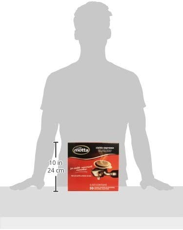 Caffè Motta - Caffè Espresso, Cialde Monodose, Pacco da 50X7 g, totale: 350 g