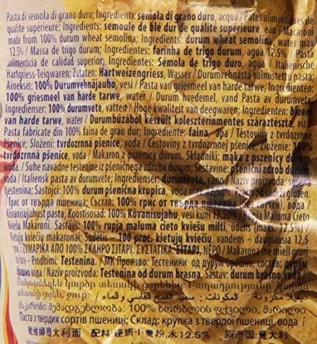 Divella - Fettuccine 90, Pasta di Semola di Grano Duro , 500 g