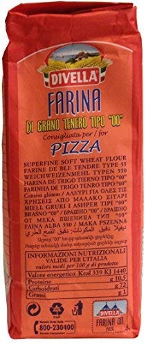 Divella farina di grano tenero tipo "00" per pizza kg 1 (082654)