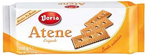 DORIA 12 Confezioni biscotti frollini atene l'originale 500gr