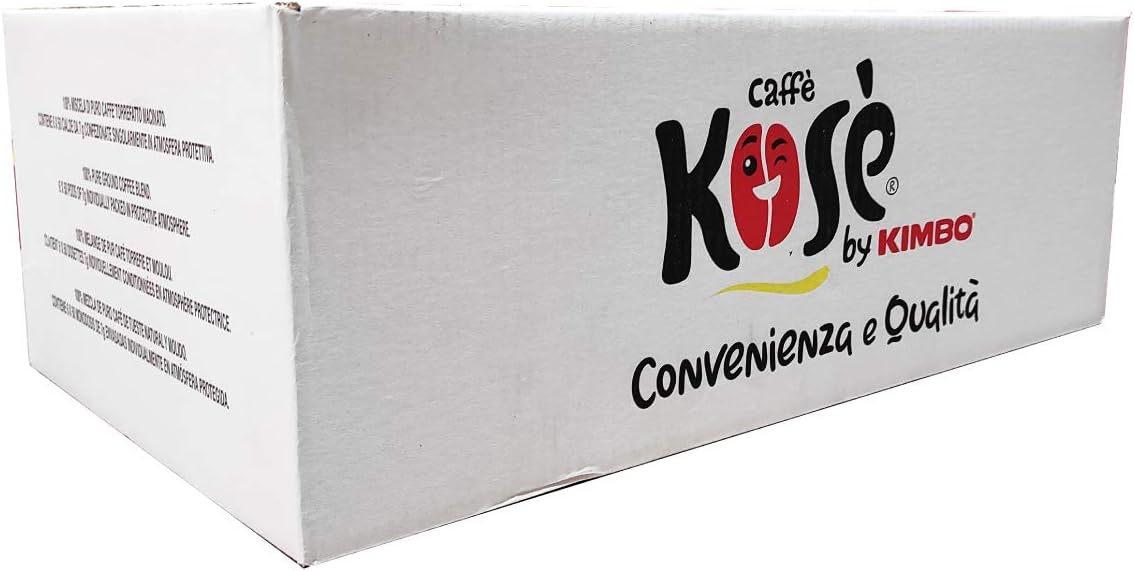 KOSE' CAFFE' 300 CIALDE MISCELA ROSSO CREMOSISSIMO ESE 44 mm by Kimbo