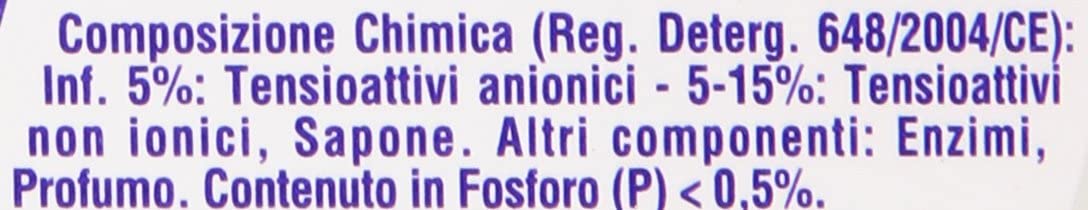 Bio Presto Liquido Baby, Detersivo Lavatrice Delicato Per Bimbi, 25 Lavaggi, 1500ml