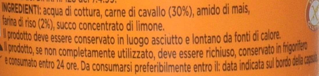 Plasmon Cavallo, 4 x 80 gr