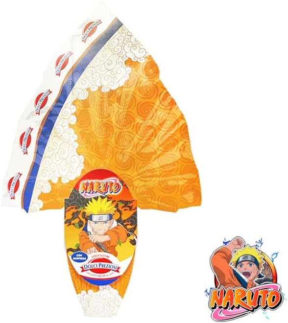Uovo di cioccolata Naruto 280 gr con Magnete in omaggio