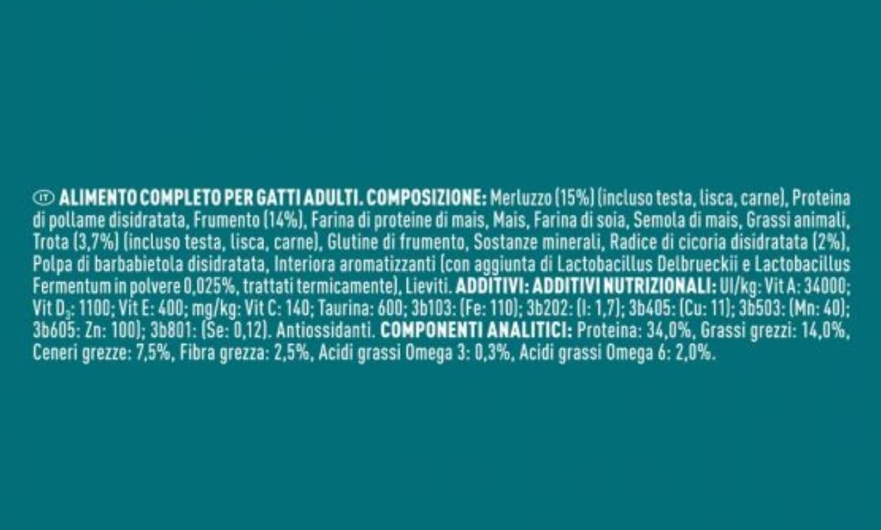 Purina One Bifensis Appetito difficile Crocchette Gatti Merluzzo e Trota 1.5kg