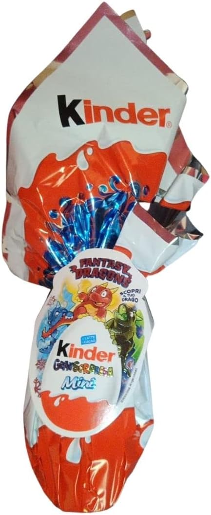 IDEA PASQUA 2022 Kinder Gran Sorpresa Mini Uovo Pasqua piccolo FANTASY DRAGONS