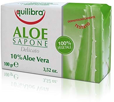 equilibra aloe vera Soap 100 g x 4 (confezione da 4)
