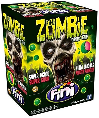FINI BOOM ZOMBIE CHEWING GUM PITTURA LINGUA pz 200