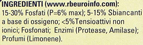 Finish Classic Pastiglie Lavastoviglie, Regular, 4 Confezioni da 15 Tabs