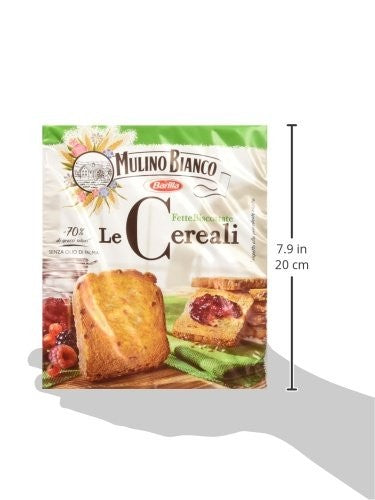 Mulino Bianco Fette Biscottate Le Cereali, 315 gr