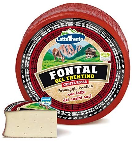 Formaggio Fontal del Trentino Crosta Rossa 1000 gr