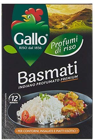 Gallo - Riso, Basmati - 500 G - [confezione da 3] – Raspada