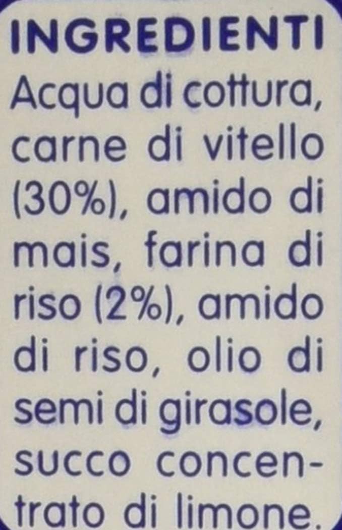 Mellin Omogeneizzato Vitello - 4x80g