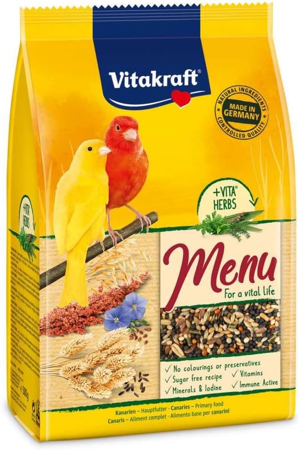Menu Vital Alimento Base Per Canarini Da 1 Kg