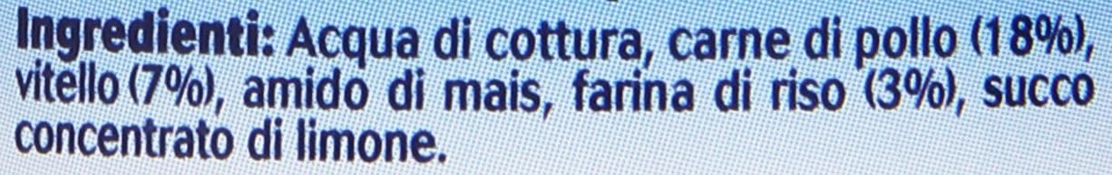Nipiol Omogeneizzato Pollo Vitello 2 x 80 g, 100% Carne Selezionata