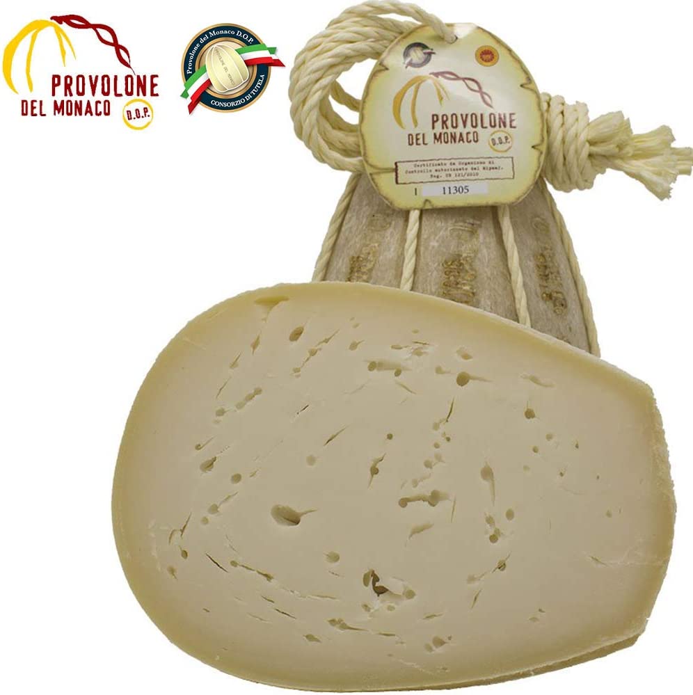 Provolone del Monaco Dop , 3kg Circa, Stagionato Almeno 6 Mesi in Grotta, Formaggio Tipico Monti Lattari, Penisola Sorrentina