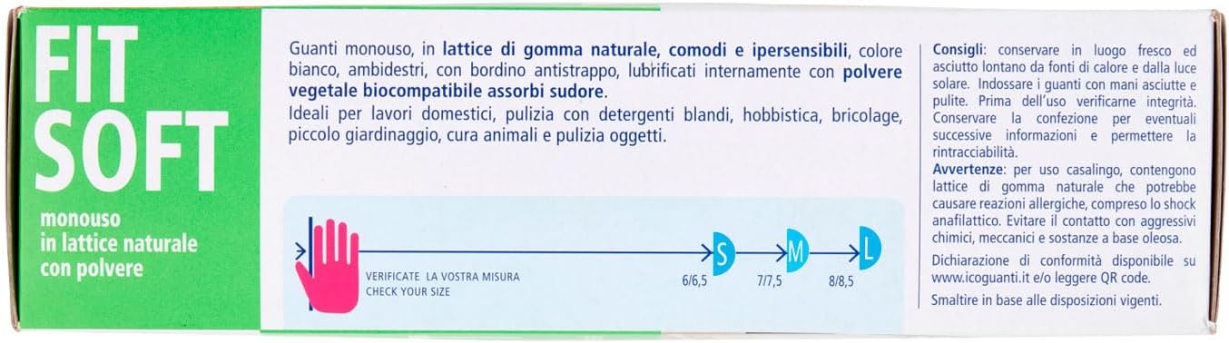 Tulip Guanti Monouso Taglia M, 100 Pezzi