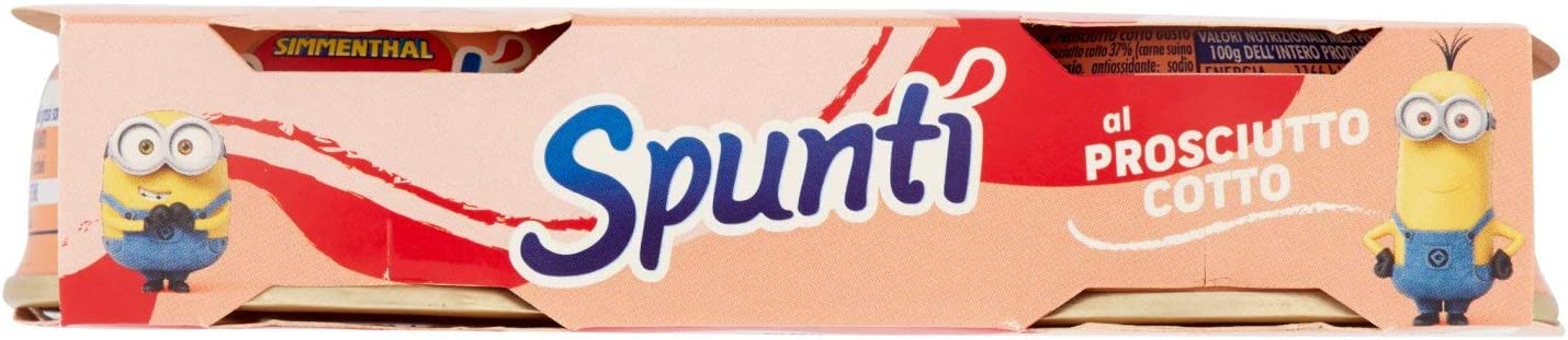 Simmenthal Spuntì - Crema Spalmabile al Prosciutto Cotto Gusto Affumicato, Fonte di Proteine, 2 Lattine da 84 gr