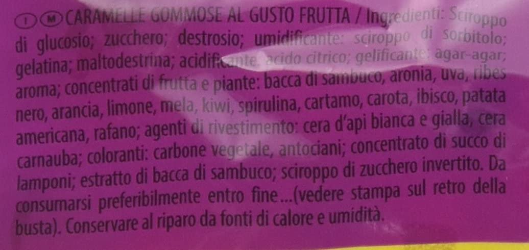 Haribo Frutti di Bosco Caramelle Gommose - 175 gr
