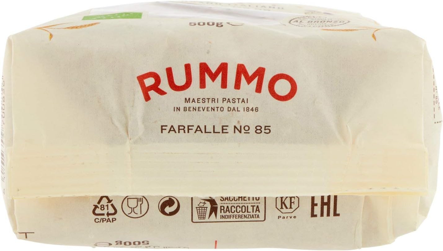 Rummo Pasta Farfalle Bio Integrali, 500g