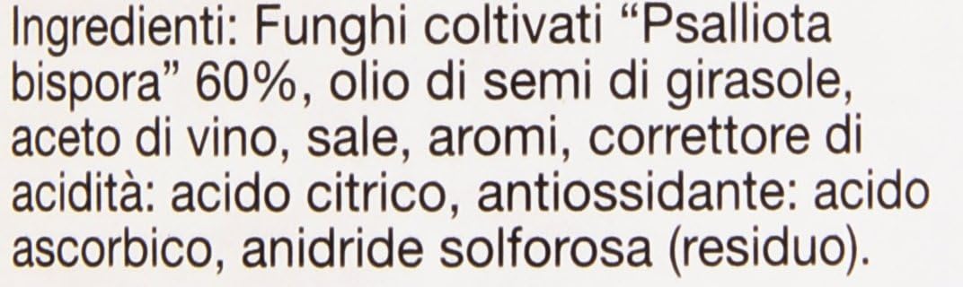 Polli Funghetti Sottolio Interi, 285g