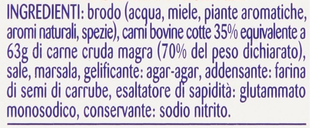 Simmenthal: Piatto Pronto di Carni Bovine in Gelatina Vegetale - Piatto Pronto di Carni in Gelatina Vegetale - Confezione da 6