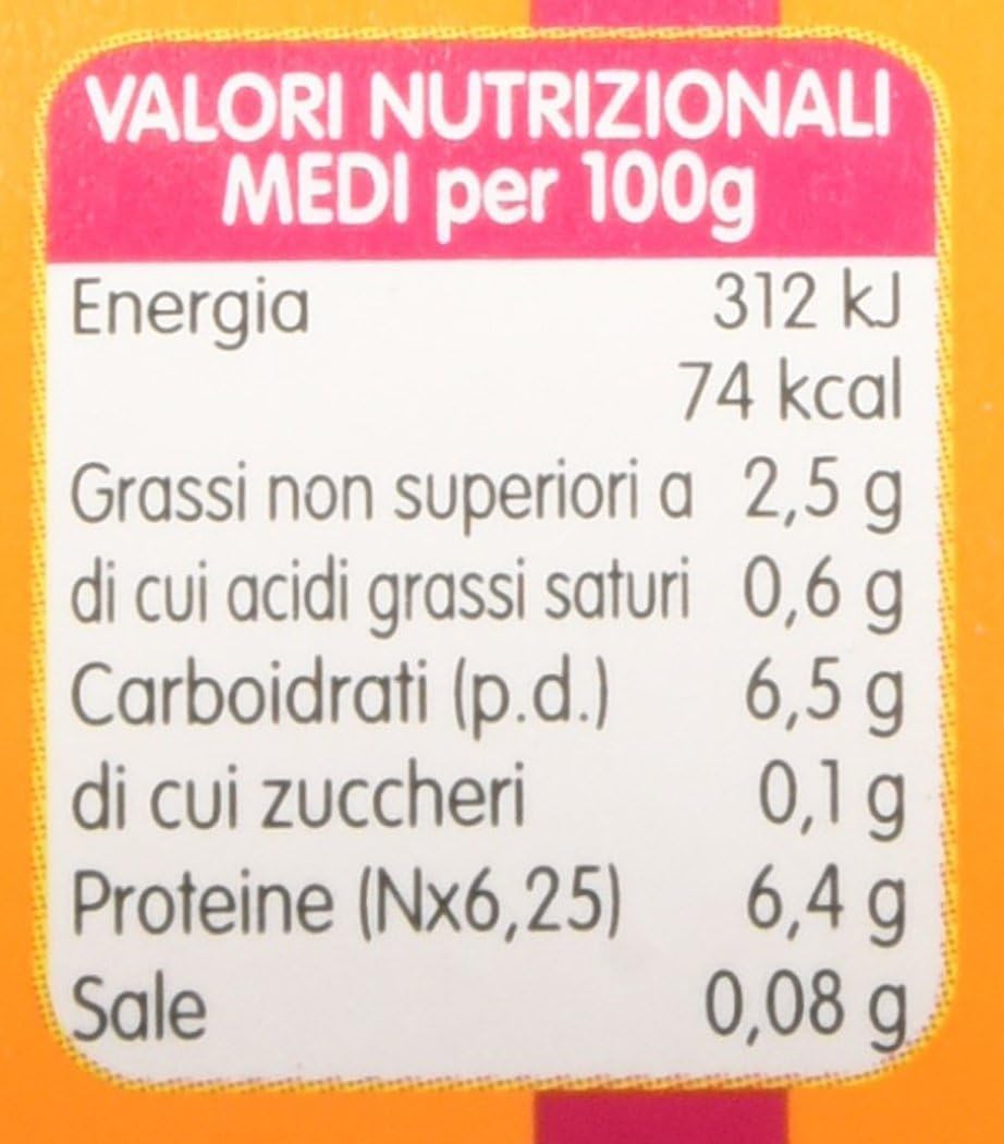 Plasmon Omogeneizzato Carne Pollo e cereale 80g 12 Vasetti Con Carne Italiana, 100% naturale, senza amidi e sale aggiunti