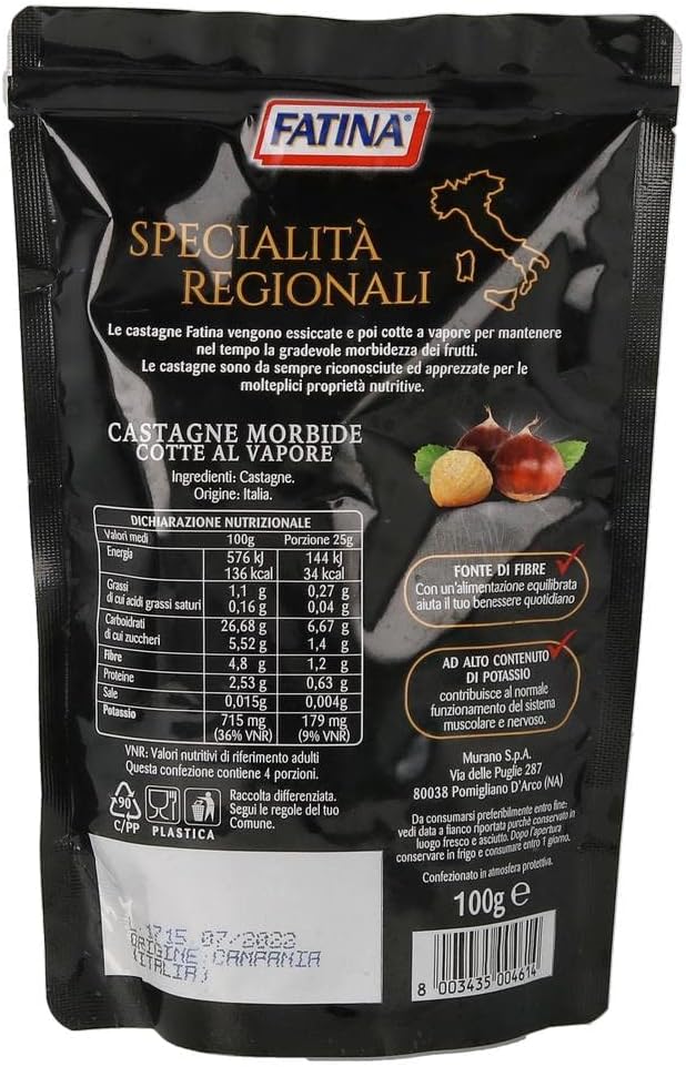 Fatina Castagne Morbide, 100g