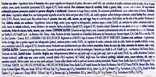 Gran Pavesi - Cracker con Olive, senza Grassi Idrogenati - 250 g