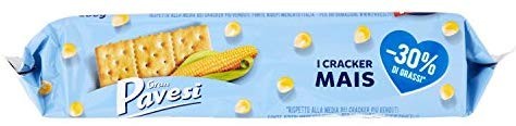 Gran Pavesi Cracker al Mais, 280 gr