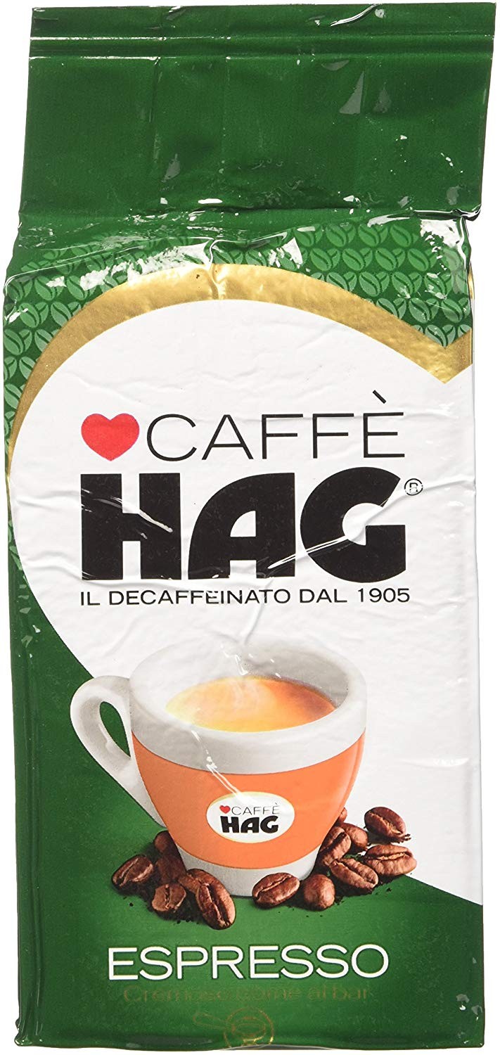 Hag - Caffè Macinato Decaffeinato Gusto Classico - Miscela Caffè