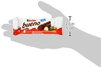 Kinder Bueno Chocolate Bars 44 g (Pack of 30)
