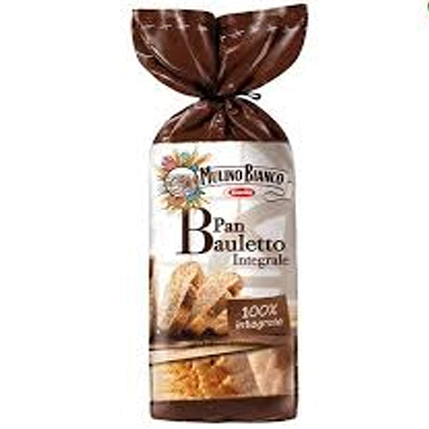 3 x PAN BAULETTO INTEGRALE MULINO BIANCO PANE A FETTE SALUTE 400 GR DIETA SANO