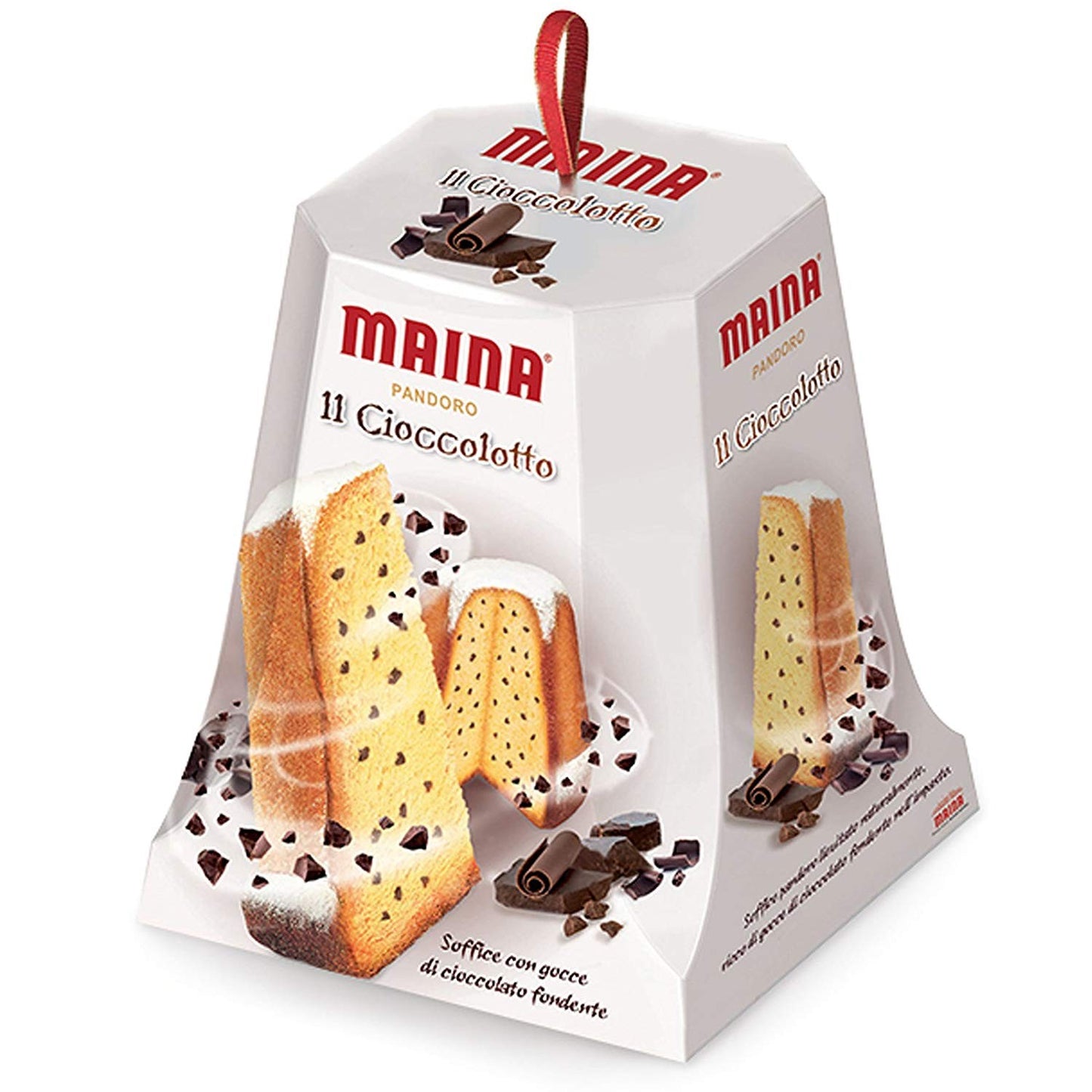 PANDORO MAINA 750 GR IL CIOCCOLOTTO CLASSICO GOCCE CIOCCOLATO FONDENTE