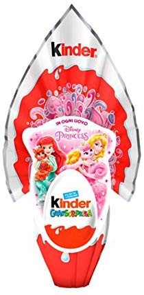 Kinder GranSorpresa - Uovo di Cioccolato DISNEY PRINCESS - 150 GR