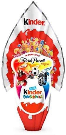 Kinder GranSorpresa - Uovo di Cioccolato FAMILY TRIVIAL PURSUIT - 150 GR
